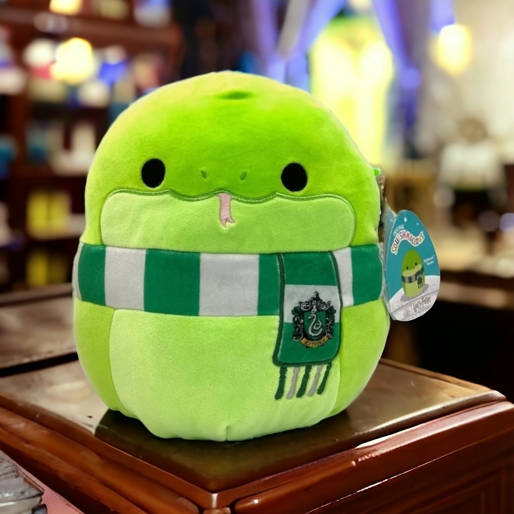 NWT Squishmallows Original Harry Potter 10-inch Green Slytherin Snake
